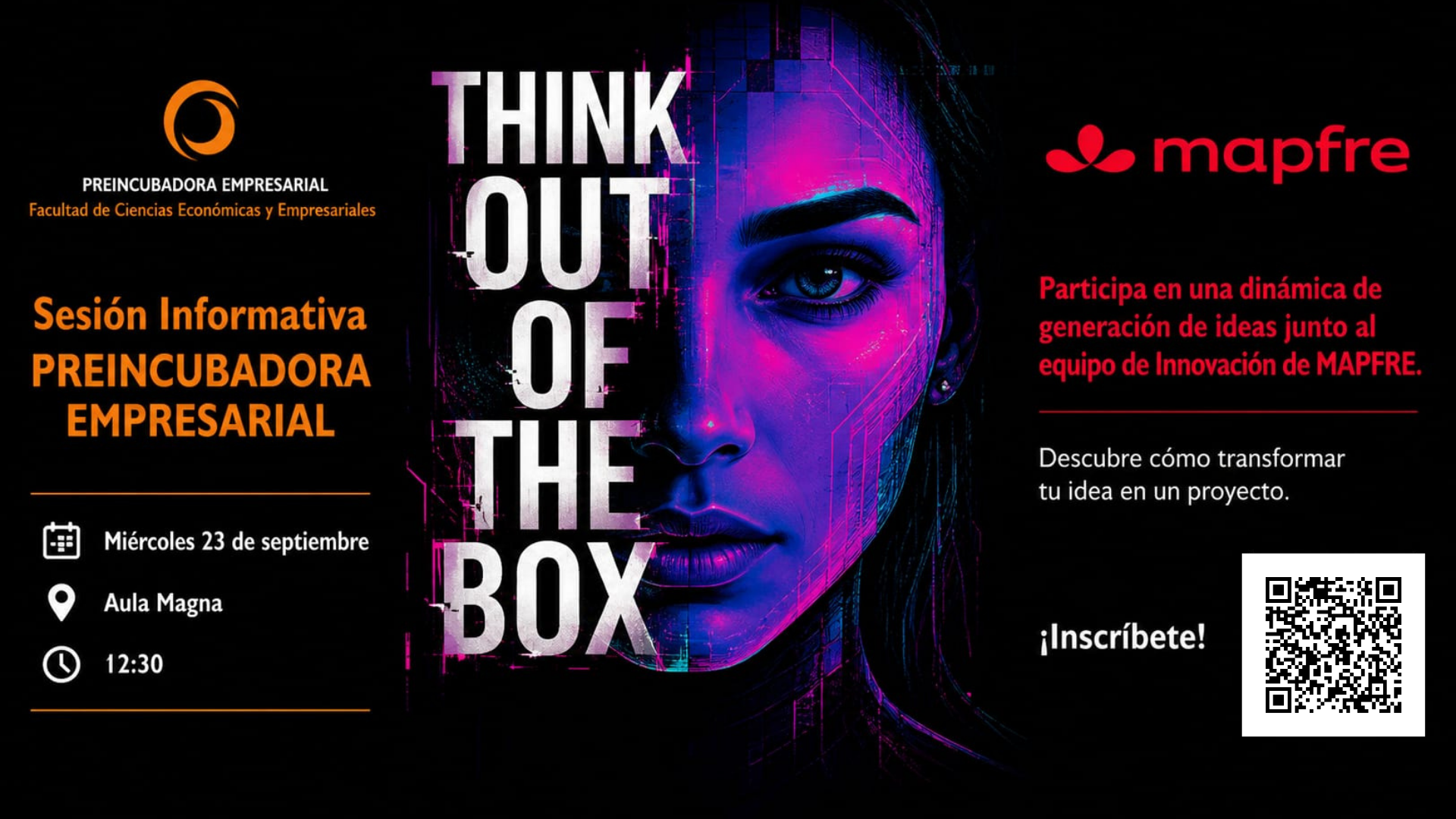 Sesión informativa de la Preincubadora